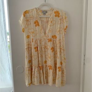 Yireh x Mahina Made Dress Florentine Puakenikeni